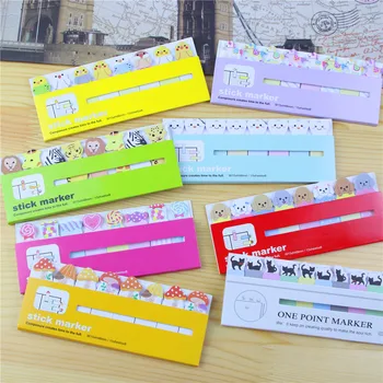 

1 PC Kawaii Cartoon Memo Pad Sticky Notes Memo Notebook Stationery Papelaria Escolar School Supplies