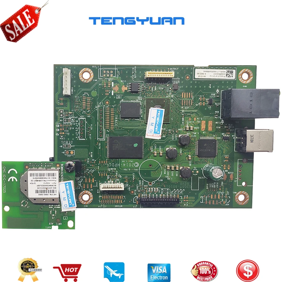G3Q63-60001 G3Q58-60001 материнская плата PCA ASSY logic для LJ MFP HP M130FW NW/129/131/132/133/134 Seri | Компьютеры