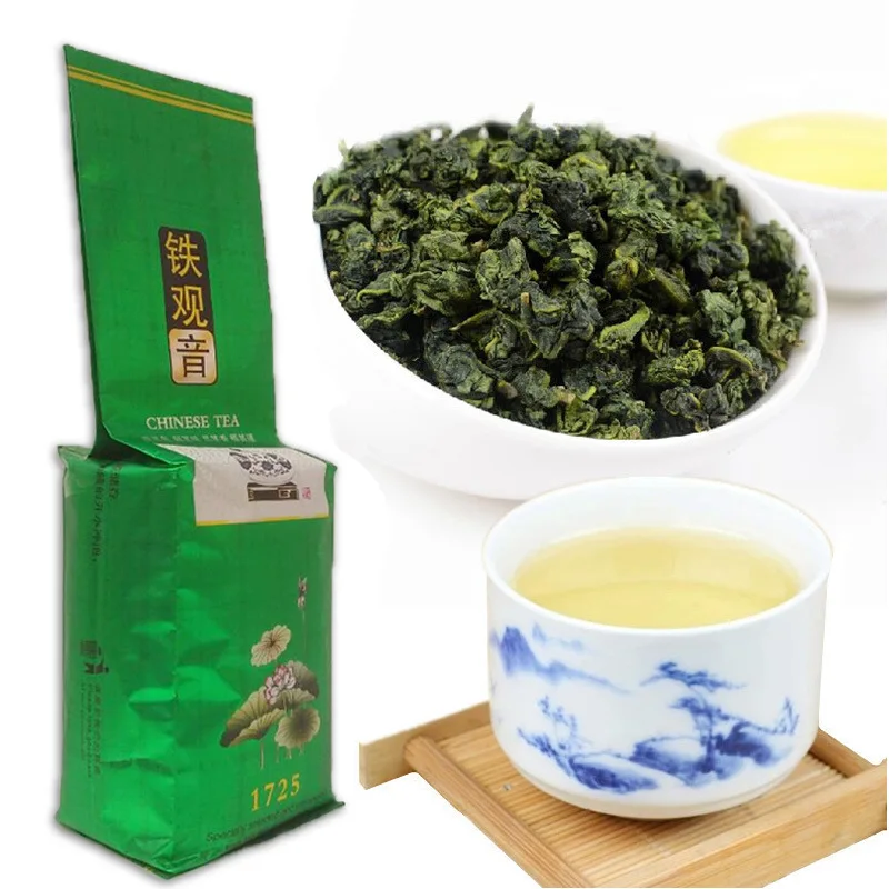 250 г Фуцзянь Аньси Tie Guan Yin чай для похудения превосходный Улун чай 1275 органический зеленый чай Tie Guan Yin китайская зеленая еда