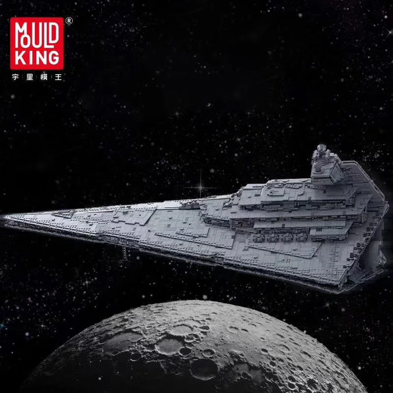 05027 звезда игрушки Звездных войн MOC 23556 имперский Звездный Разрушитель 75252 Детские