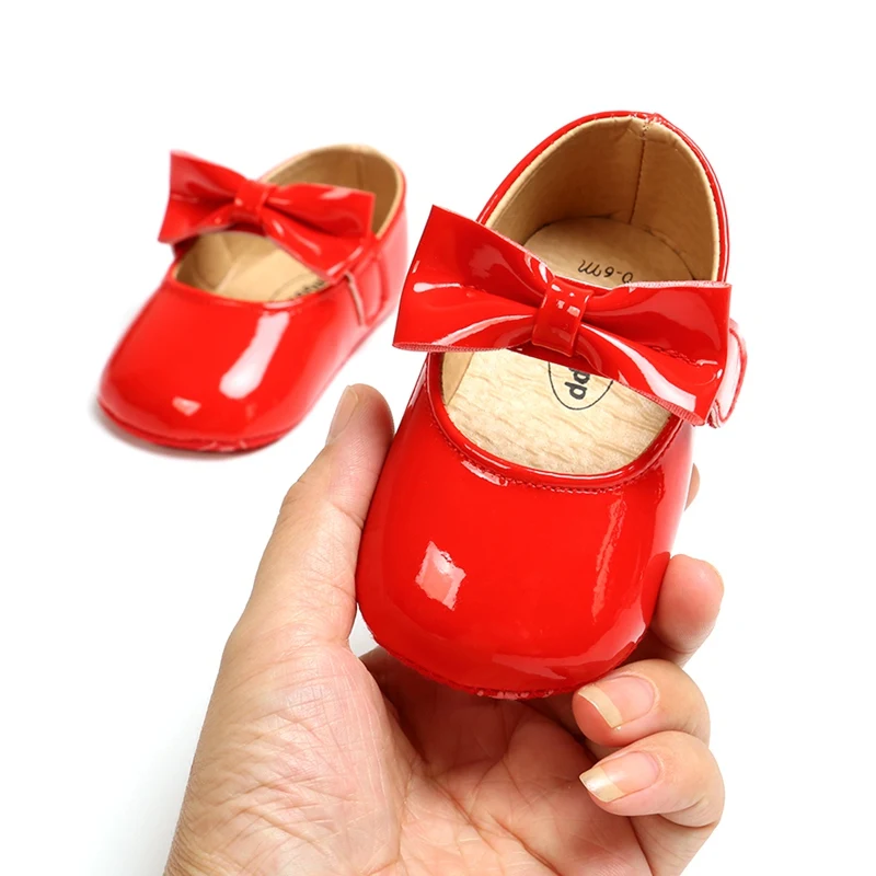 Zapatos Bebe Baby Schoenen; детская обувь; обувь для малышей; Sapatinho Bebe; обувь для первых шагов; обувь из искусственной кожи с бантом на мягкой подошве