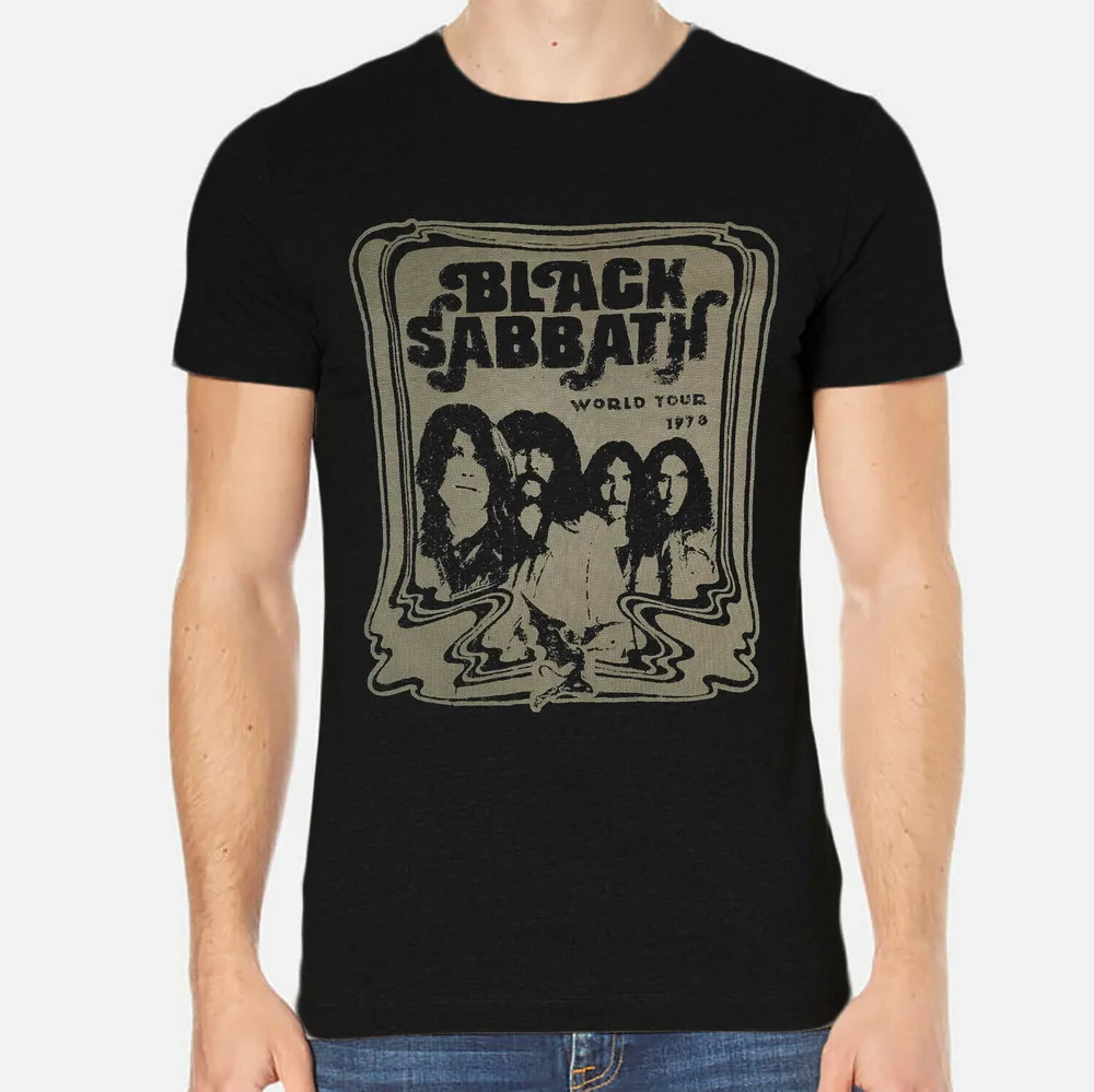 Black Sabbath T Shirt Rock Band New Graphic Print Mens Unisex 1-A-018 Tee Summer O Neck Tops |