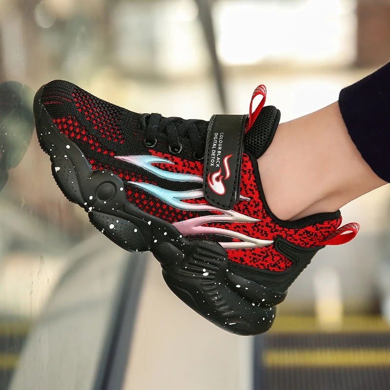 Children's Sneakers Kids Shoes Breathable Air Mesh Sports Shoes for Boys Girls  Lightweight Tenis Sneakers Casual Walking Shoes