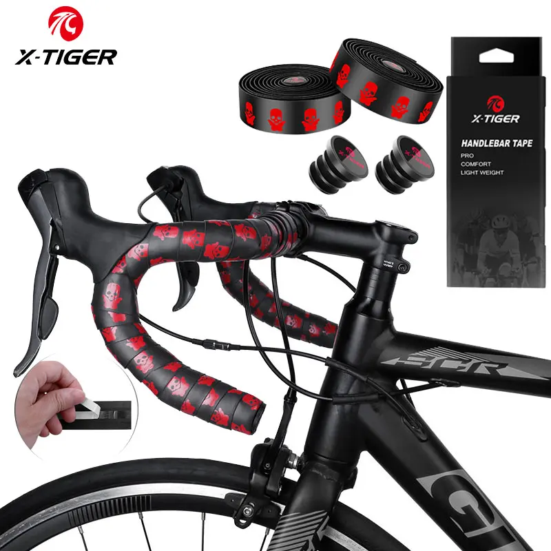 Ruban De Guidon Vélo Route – Anneaux Fixes élastique Silicone Imperméable
