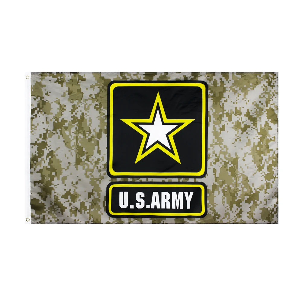 90*150Cm Camo Us Army Flag