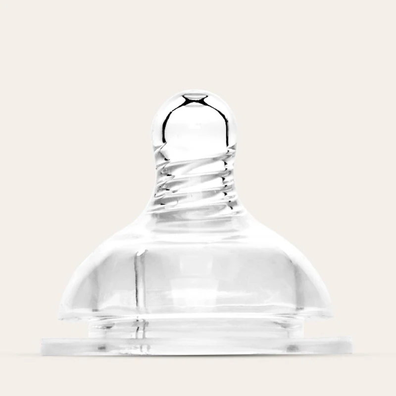 240 мл детская силиконовая бутылочка для кормления молока Mamadeira Vidro безопасный, не содержит БФА бутылочка для кормления младенцев соком и водой стеклянная бутылочка для кормления - Цвет: Pacifier