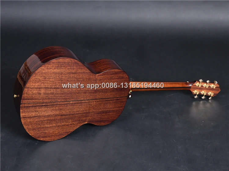 MOLLO brand M-A1 full solid mahogany acoustic guitars, guitar acoustic, acoustic electric guitars
