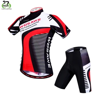 

WOWASE Women Cycling Set MTB Bike Clothing Female Racing Bicycle Clothes Ropa Ciclismo Girl Cycle Wear Racing Bib Short Pant Pad