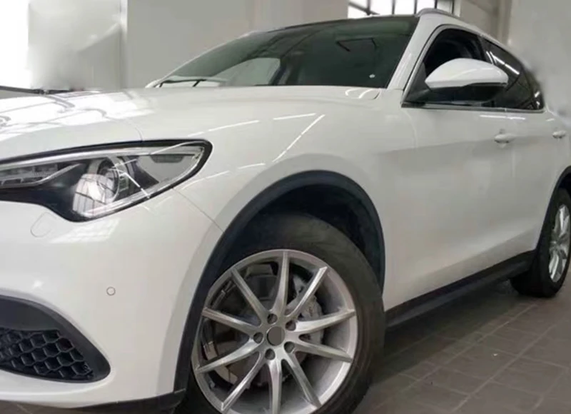 Высокое качество алюминиевый сплав автоматическое масштабирование электрическая педаль шаг в сторону Беговая доска для Stelvio