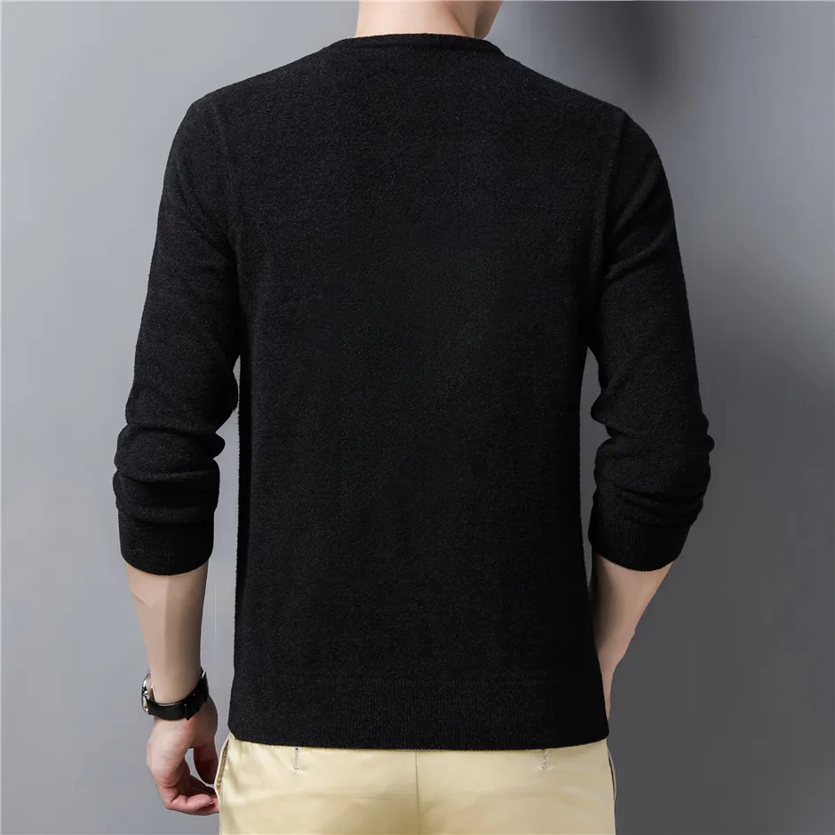 sweater crewneck Classic Pure Color Casual V-Neck Sweater Pullover Men Soft Warm Knitwear Jerseys COODRONY Brand Autumn Winter New Arrival C1311 mens cardigan sweater