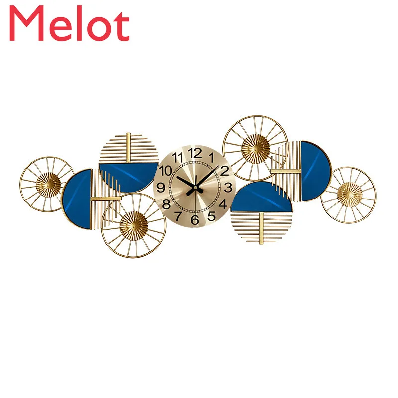 

Fashion Clock Living Room Simple Modern Art Wall Watch Home Clock Creative and Slightly Luxury Wall Decoration Wall Clock