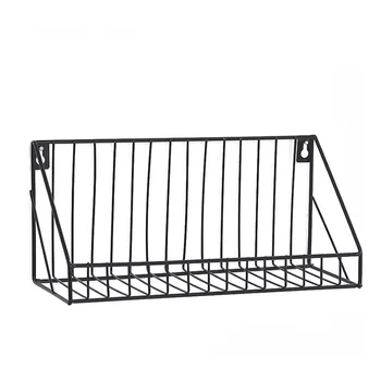 

Wall Hanging Storage Shelf Multifunction Sundries Holders Desktop Storage Basket Metal Crafts Living Room Decor Rack Holders