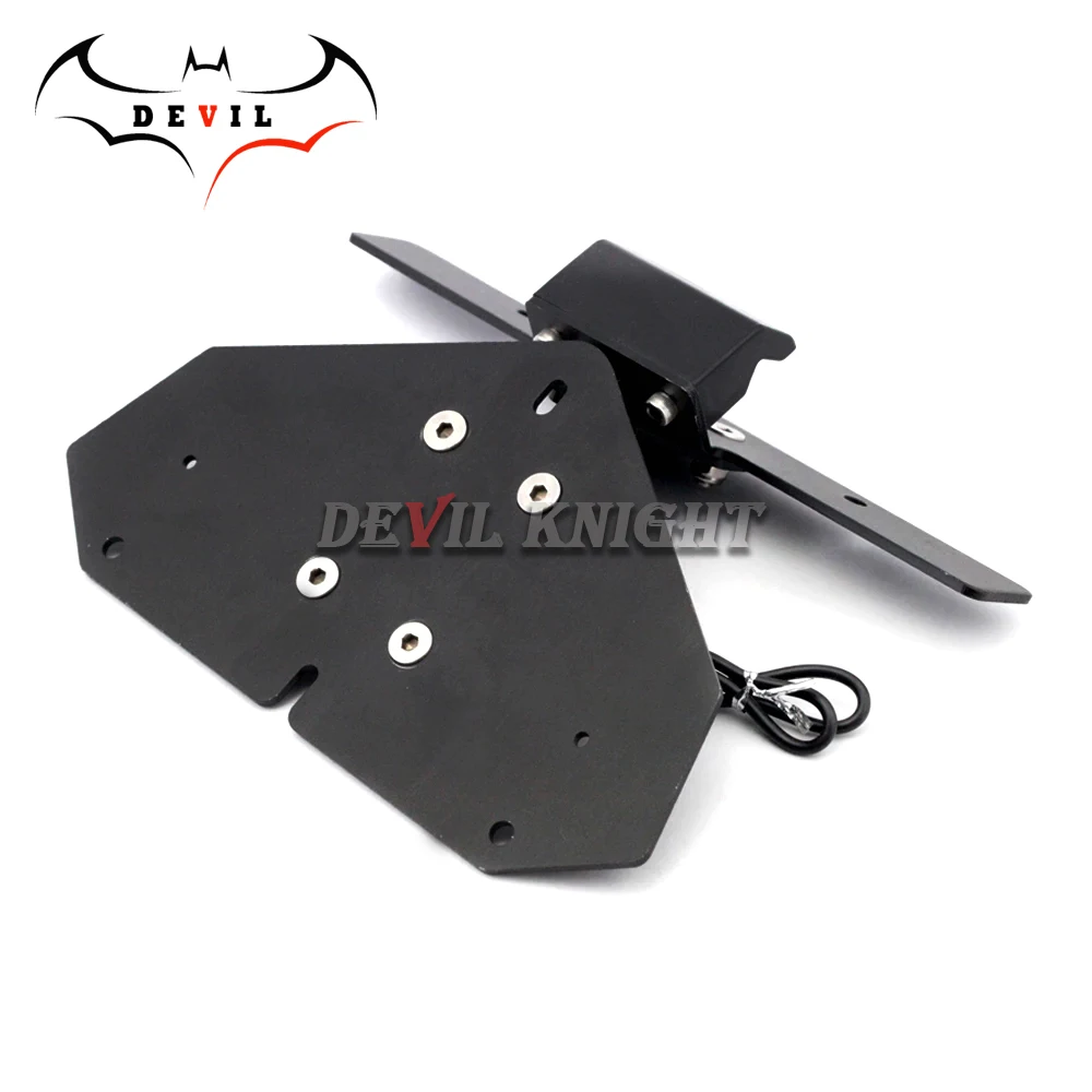 License Plate Holder LED Light For KAWASAKI ZX14R NINJA 2006-, ZZR1400 2006- Motorcycle Tail Tidy Fender Eliminator