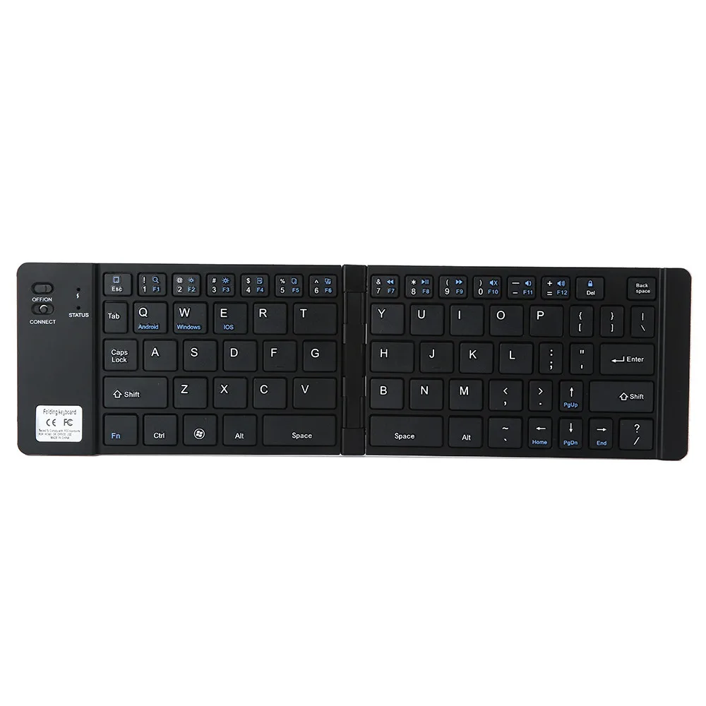 20% Беспроводная Bluetooth складная клавиатура для IOS портативная ультра тонкая складная клавиатура для ноутбука клавье геймерская клавиатура