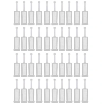 

40 Pcs Universal Gravity Spray-Gun Filters Fine Mesh, Disposable Gravity Feed Spray-Gun Paint Strainer