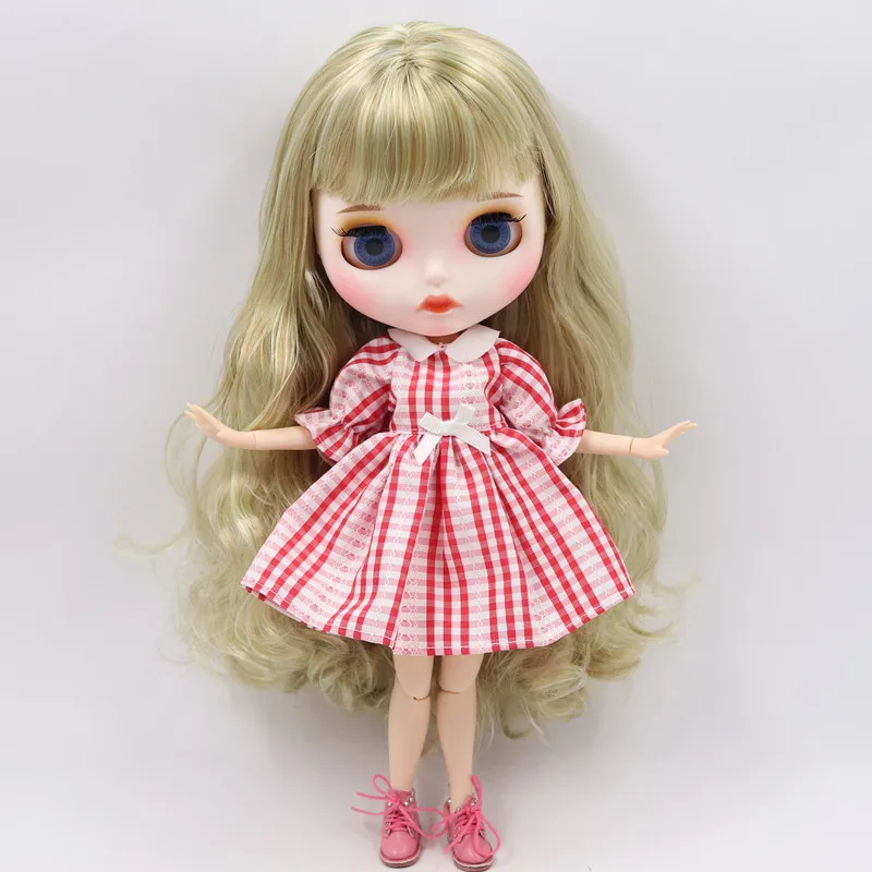 ICY Fortune Days factory blyth кукла 1/6 шарнирное тело новое матовое лицо зеленый микс каштановые волосы DIY sd Подарочная игрушка