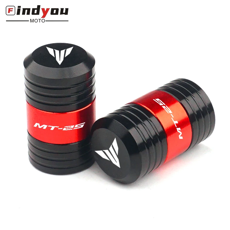for YAMAHA MT25 MT-25 MT03 MT-03 MT 25 03 2017 2018 2019 Latest CNC aluminum Big Motorcycle Wheel tire valve caps airtight cover |