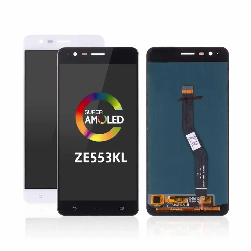 С рамкой Zenfone 3 Zoom Ze553kl дисплей дигитайзер оригинальный экран Замена сенсорный |