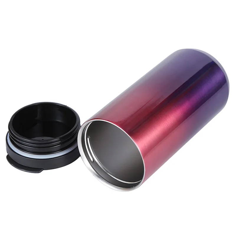 350ml/500ml Double Stainless Steel 304 Coffee Mug Leak-Proof Thermos Mug Travel Thermal Cup Thermosmug Water Bottle For Gifts 3