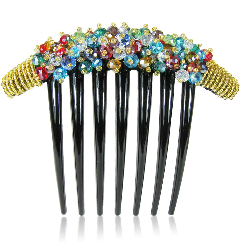 10pcs Women Girls Plastic Side Clip Hair Comb French Twist Hair Accessories