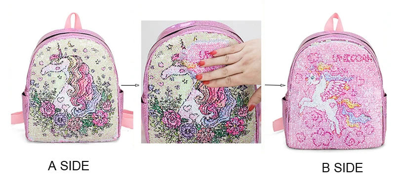 Школьные сумки с 2 боковыми рисунками Mochila Infantil, детские рюкзаки, школьные сумки для девочек Mochila Escolar Bolsa Infantil Menina