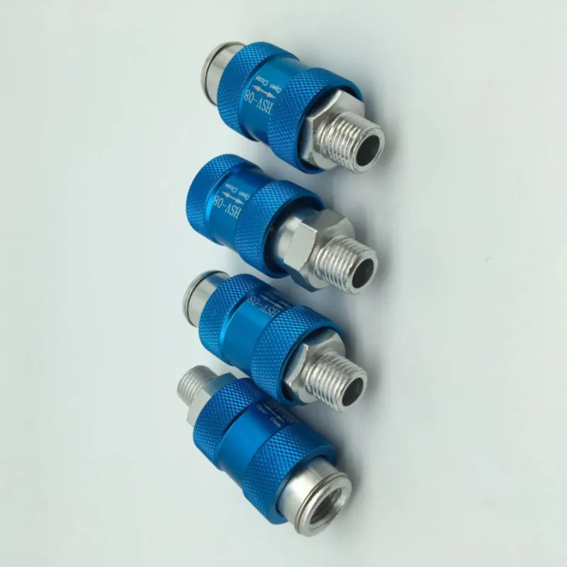 

hand control valve HSV-06/08/10/15 Pneumatic components slide exhaust valve