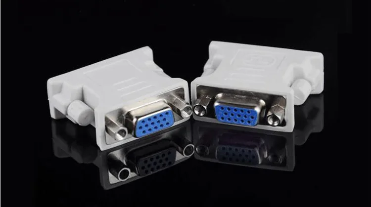 DVI-vga-адаптер DVI(24+ 5) К VGA Male-Female port видеокарта, подключенная к дисплею