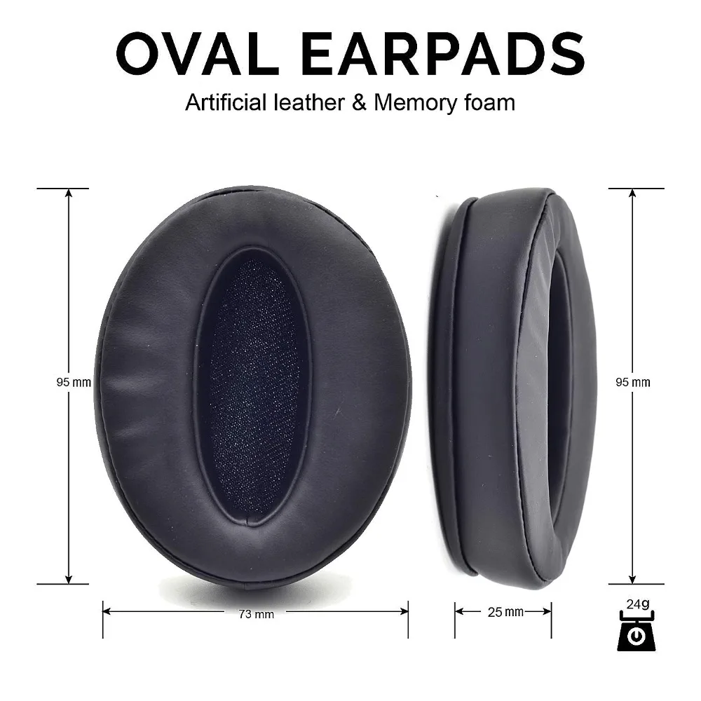 Replacement Earpads Ear Pads Cushions Muffs for Sennheiser MB360 MB 360 UC Headphones