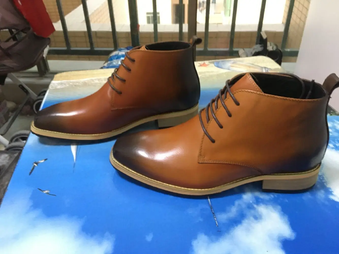 Cyabmoz New Ankle Boots Men's Genuine 