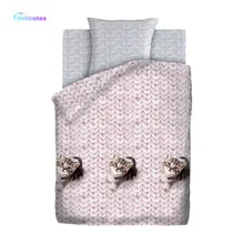 КПБ 1.5 бязь 4YOU(70х70) рис. 16055-1/16056-1 Мурлыка