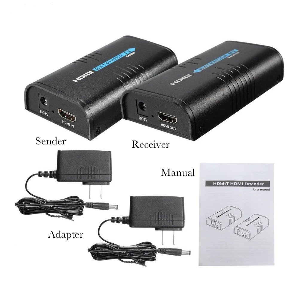 Conjunto extensor HDMI activo ASE (1x UTP, máx. 120 m