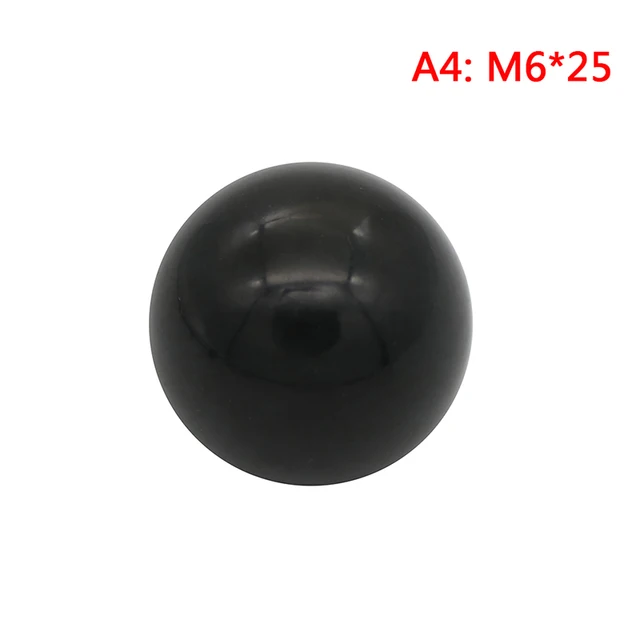 Details about   Black plastic M4/M5/M6/M8/M10/M12 thread ball shaped head clamping nuts knobR&A