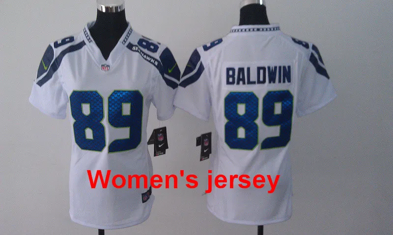 Розовый A+++ женские сшитые футболки Seattle s ladies 3 Russell Wilsons 11 Percy Harvin 12 Fan 24 Lynch 88 Jimmy Graham - Цвет: Розовый