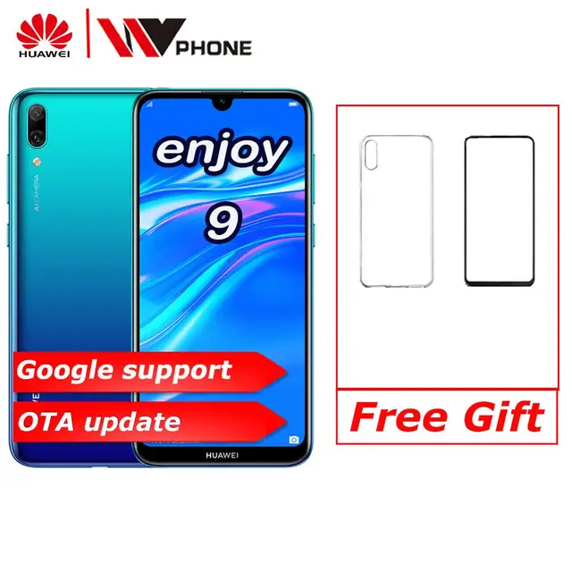 $US $125.88  global rom Huawe Enjoy 9 Y7 2019 6.26 inch 1520*720P mobile phone Snapdragon 450 Octa core Dual Rea