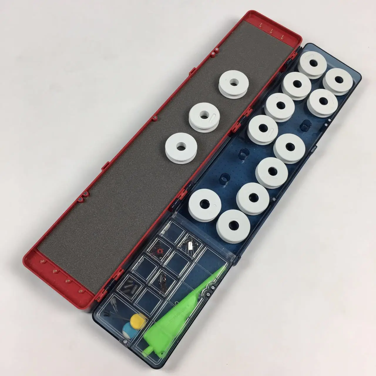 

Fishing Floating Box 51 Cm Three Layer Multi-functional Poly Carbon Float Kit Principal Line Box Fishing Tackles