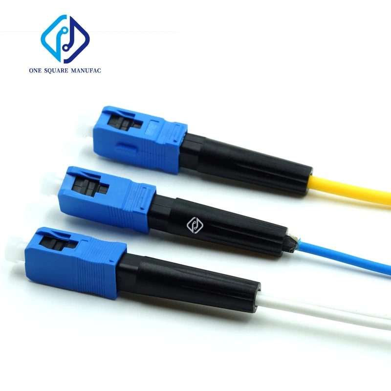 ConnectX-3 멜란옥스 VPI 듀얼 포트 QSFP 이더넷 어댑터 CX354A MCX354A-FCBT 11 100 개/몫 고속 커넥터 SC/UPC ≤ 0.3dB 8802-TLC/3 60mm SC UPC ZF 단일 모드 FTTH 광섬유 SM 퀵 커넥터