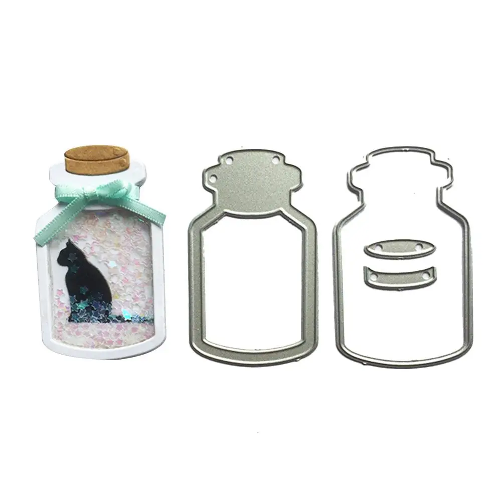 Mini Shake Card Drift Bottle Embossing из углеродистой стали|Вырубные штампы| |