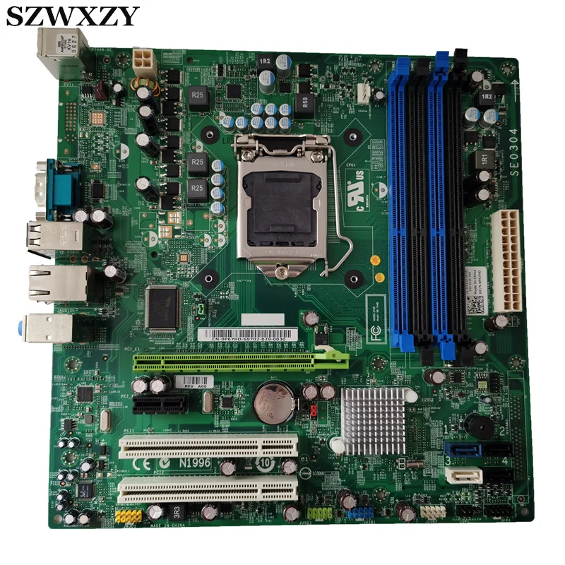 Материнская плата для Dell Precision T1500 рабочая станция модель P67HD 0P67HD CN-0P67HD SE0304 LGA 1156 DDR3