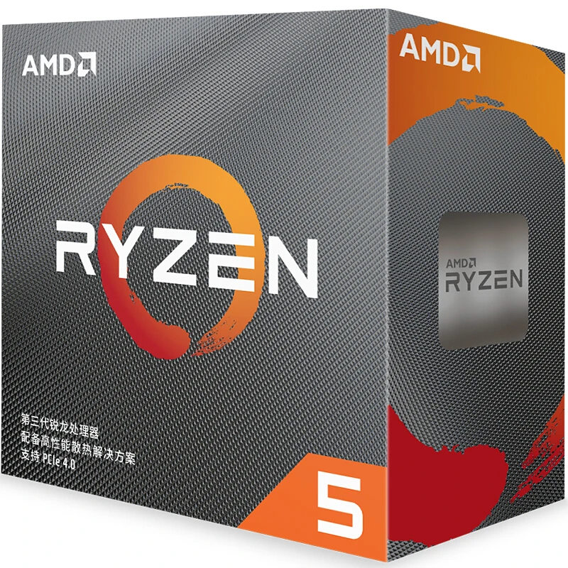 Процессор AMD Ryzen 5 3600 3 6 ГГц ядерный процессор с двенадцатью потоками 7NM 65 Вт L3 = 32 МБ