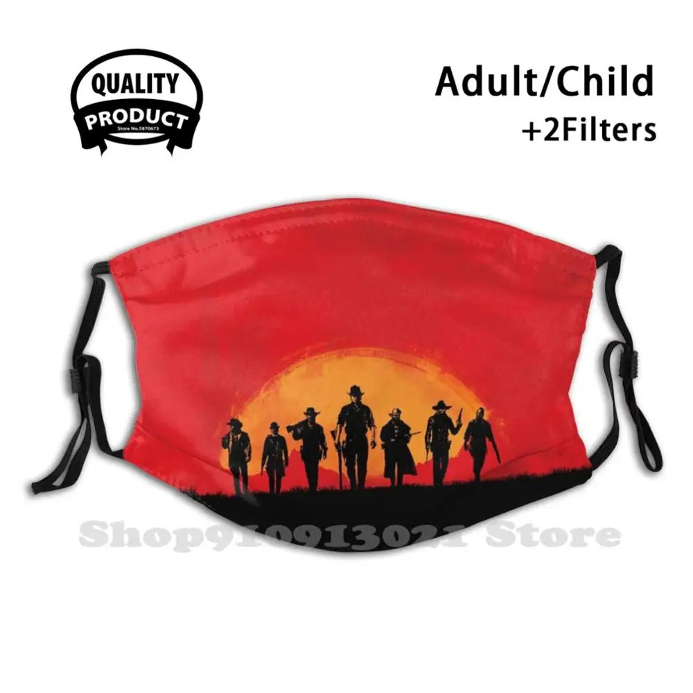 Redemption Background With All Colors Red And Black Soft Warm Child Girl Adult Sport Scarf Gaming Redamption Rdr2 Cowboy Read mens grey scarf Scarves