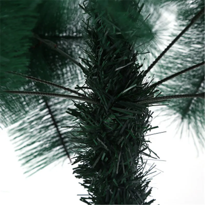 1 шт. ПВХ 60 см новогодняя елка моделирование декоративное дерево зеленое растение новогодний Рождественский подарок домашний офис торговый центр Садовые принадлежности для деревьев