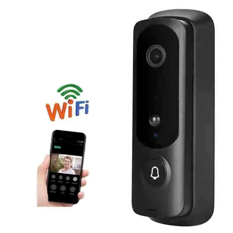 Мини-видеодомофон 720p HD с Wi-Fi и ИК-подсветкой | Безопасность защита