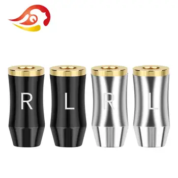 

QYFANG Gold Plated Beryllium Copper Earphone Pin MMCX Female Socket Wire Connector Plug Audio Jack Adapter For SE215 SE535 UE900