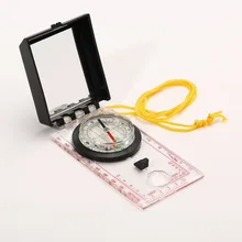 Dc45-6a многофункциональный флип компас линейка для карты Карта Компас со шкалой