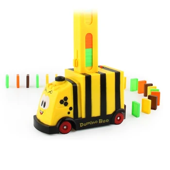 

Classic ino Plastic Train Toy Children Assembled Toy ino Game Birthday Toy Children Gift Yellow
