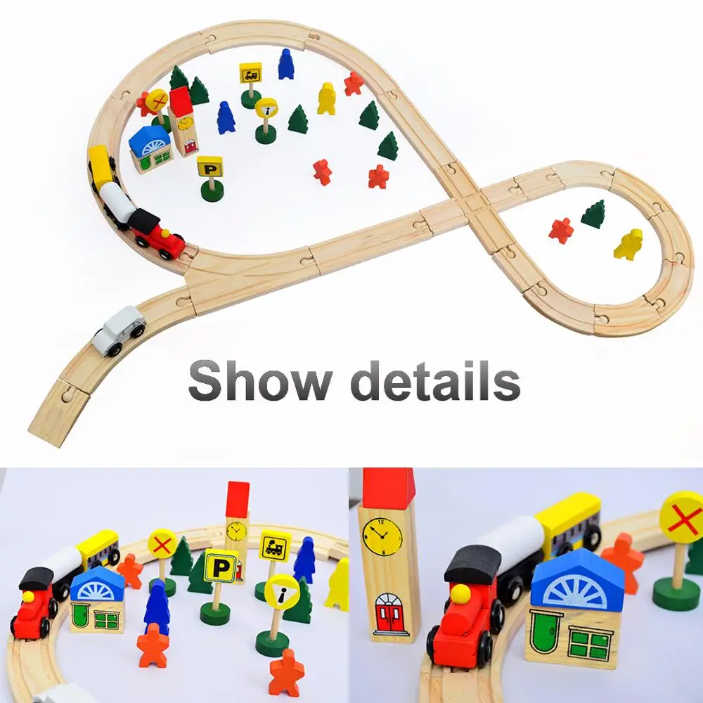 car track wooden