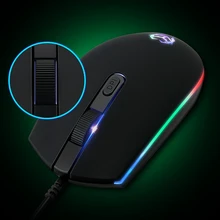RBG USB оптическая компьютерная мышь с подсветкой с кабелем для дома, офиса, бизнеса, мышь, прочная модная 800-2400 точек/дюйм, мышь для ноутбука