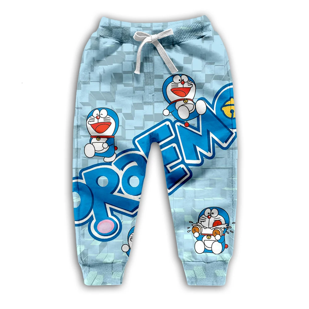 Kawaii Doraemon/Детские толстовки с капюшоном с 3d принтом в японском стиле с героями мультфильмов; свитер для маленьких мальчиков и девочек; Детский комплект уличной одежды Nobita Nobi; пуловер