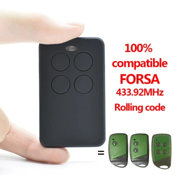 

FORSA garage door remote control compatible with FORSA TR-1, FORSA TR-2, FORSA TR-4 Transmitter 433.92MHz rolling code