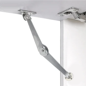 

Cabinet Hinges 1pc Stainless Steel Rust Proof Support Hinge Hardware Fittings for Door Closet Cabinet Use
